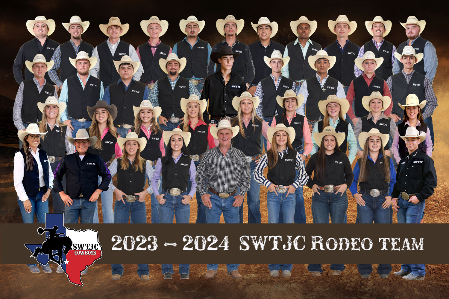 2023 - 2024 SWTJC Rodeo Team