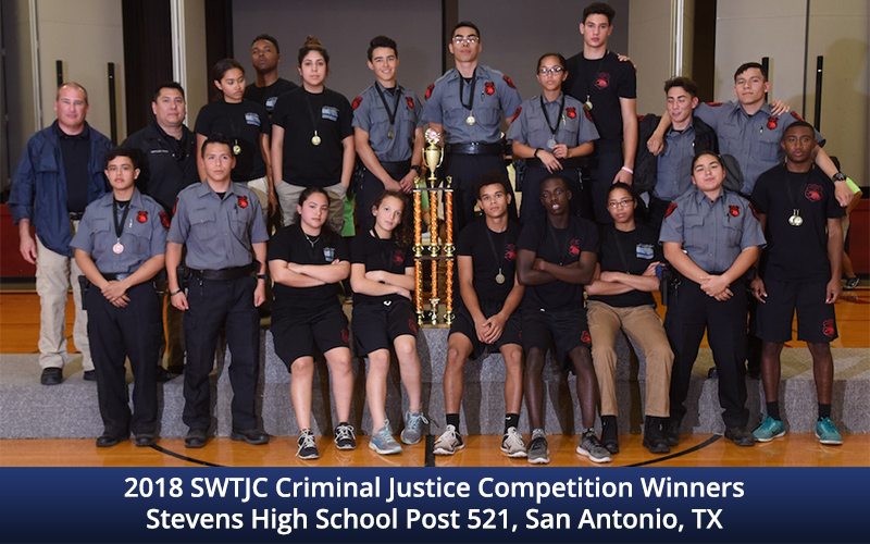 Stevens High School team places first in criminal justice competition