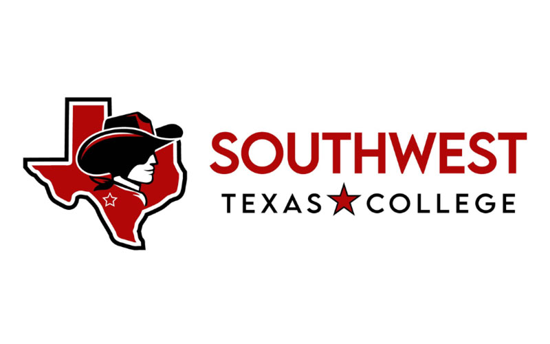 Southwest Texas College's new logo on a white background.